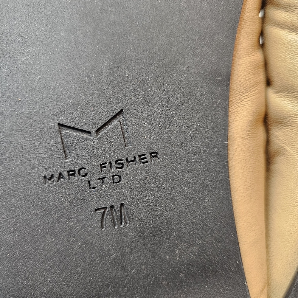 Marc Fisher | Shoes | Marc Fisher Tan Olita Sandals New Without Tags | SZ 7 - Picture 5 of 6